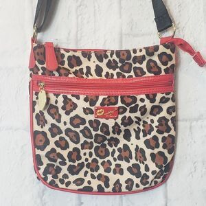 LUV BETSEY BY BETSEY JOHNSON Animal Print Crossbody Bag